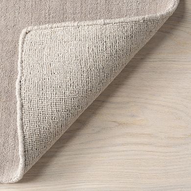 RugsUSA Arrel Speckled Wool-Blend Area Rug