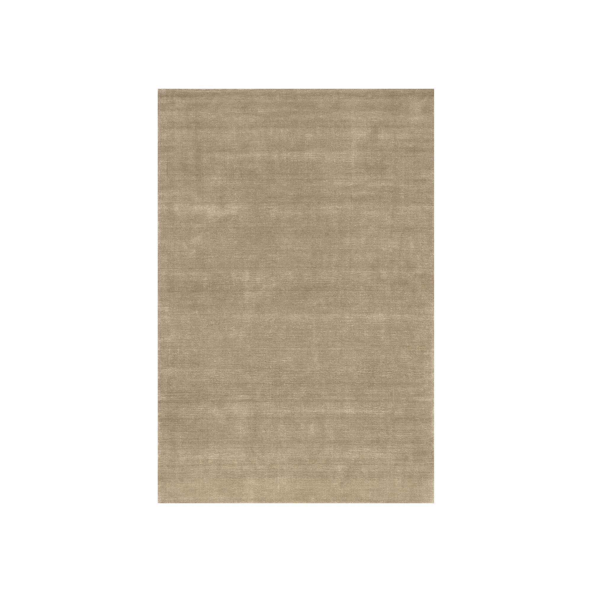 RugsUSA Arrel Speckled Wool-Blend Area Rug, Fawn