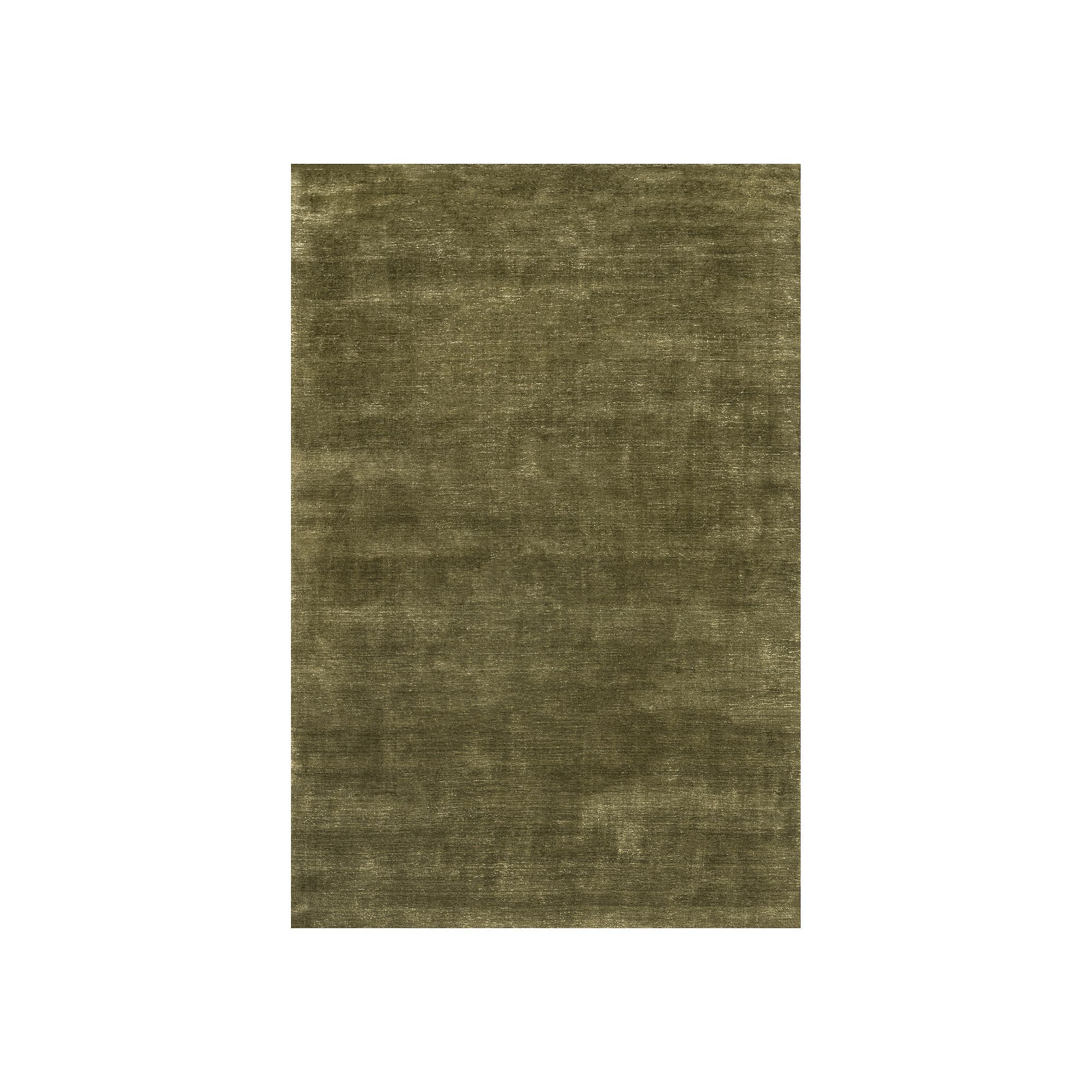 RugsUSA Arrel Speckled Wool-Blend Area Rug, Verdant Green