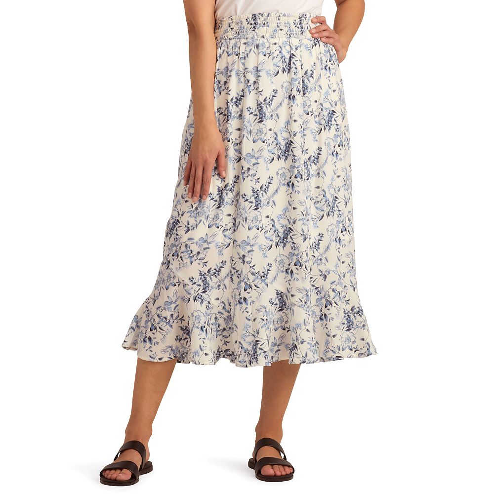 AGB Pull On Midi Skirt Size M main image 1