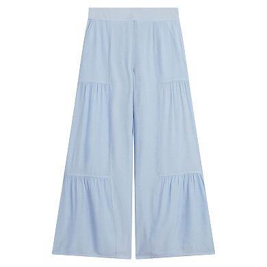 Women's AB Studio Pull-On Tiered Wide Leg Pants
