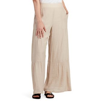 Women's AB Studio Pull-On Tiered Wide Leg Pants