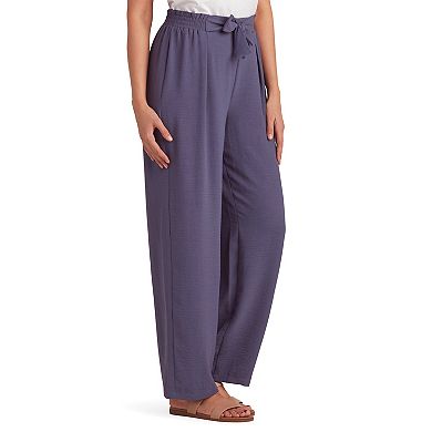Women's AB Studio Elastic Waist Slim Leg Pants