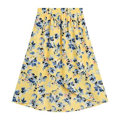 Women's AB Studio Pull On High-Low Hem Skirt