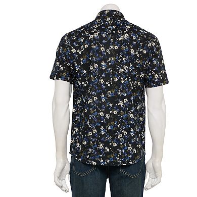 Men's Tricots St Raphael Short Sleeve Floral Shirt