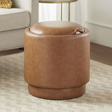 Madison Park Courtney Storage Ottoman