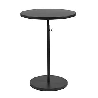 INK+IVY Ellison Adjustable Round End Table