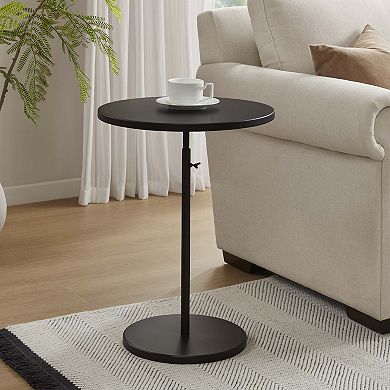INK+IVY Ellison Adjustable Round End Table