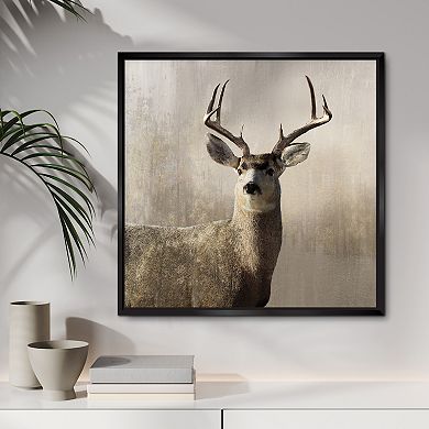 COURTSIDE MARKET Colorado Buck Framed Canvas Wall Art