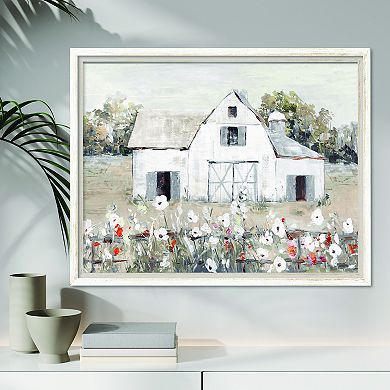 COURTSIDE MARKET Day On The Farm Framed Canvas Wall Art