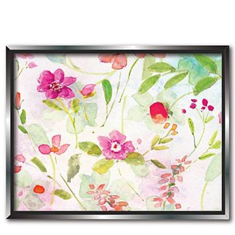 COURTSIDE MARKET Summer Garden Framed Canvas Wall Art