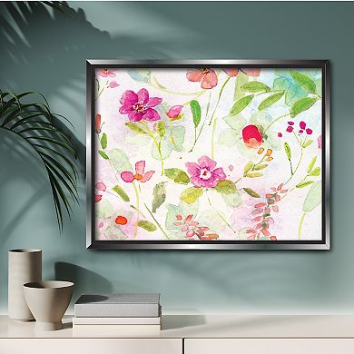 COURTSIDE MARKET Summer Garden Framed Canvas Wall Art