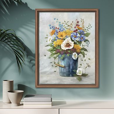 COURTSIDE MARKET Country Living II Framed Canvas Wall Art