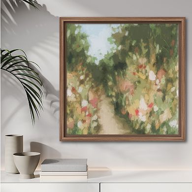 COURTSIDE MARKET Wildflower Trail Framed Canvas Wall Art