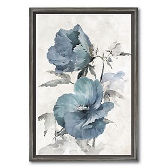 COURTSIDE MARKET Cottage Blue II Framed Canvas Wall Art