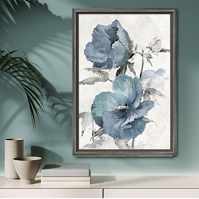 COURTSIDE MARKET Cottage Blue II Framed Canvas Wall Art