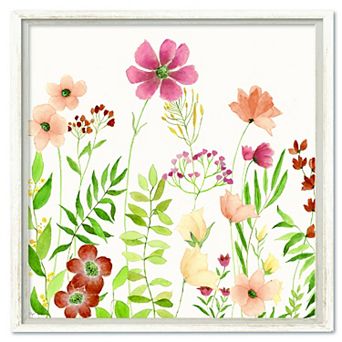 COURTSIDE MARKET Palm Leopard II Framed Canvas Wall Art