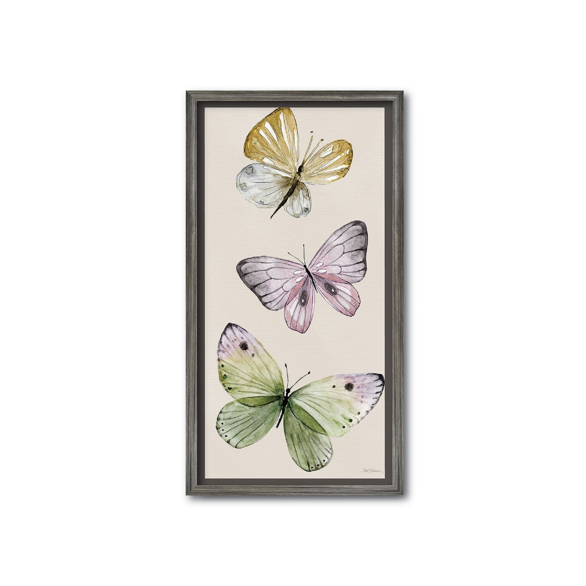 COURTSIDE MARKET Fly Away II Framed Canvas Wall Art, Multi Color