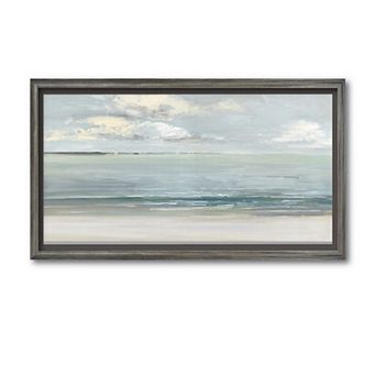 COURTSIDE MARKET The Sea Framed Canvas Wall Art