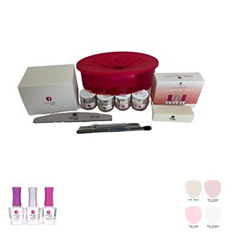Revel Nail Fabulous in French Dip Powder Starter Kit with Toolkit & Swift Soak Manicure Removal System