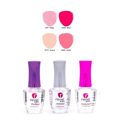 Revel Nail Pretty in Pink Dip Powder Starter Kit