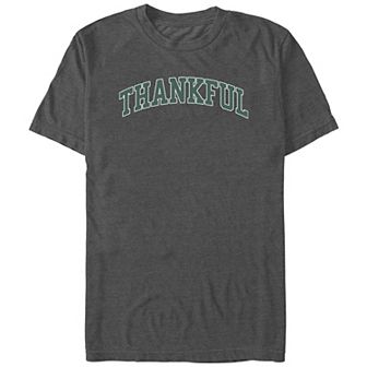 Men's Thankful Collegiate Graphic Tee