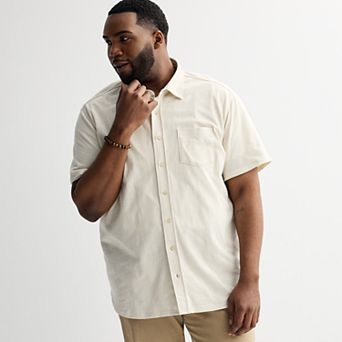 Big & Tall Sonoma Goods For Life® Texture Knit Shirt