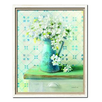 COURTSIDE MARKET May Blossoms II Framed Canvas Wall Art
