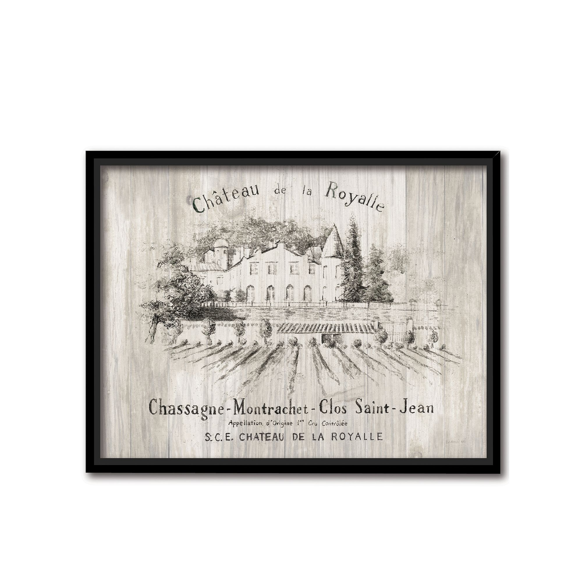 COURTSIDE MARKET Chateau Royalle Framed Canvas Wall Art, Multi Color
