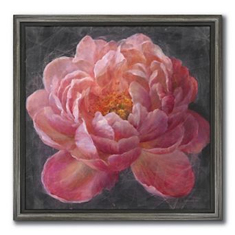 COURTSIDE MARKET Vivid Floral I Framed Canvas Wall Art