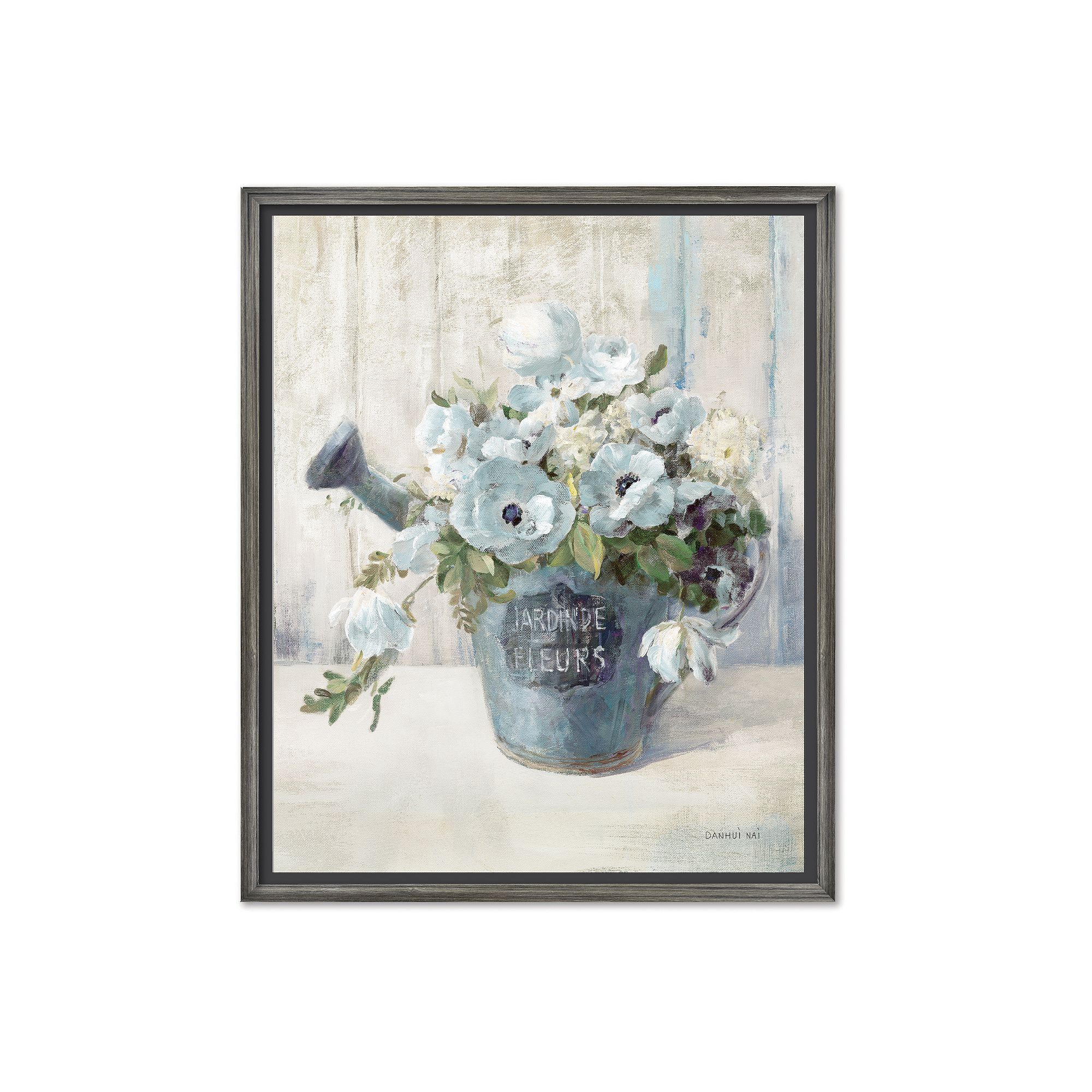 COURTSIDE MARKET Garden Blooms II Framed Canvas Wall Art, Multi Color