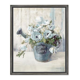 COURTSIDE MARKET Garden Blooms II Framed Canvas Wall Art