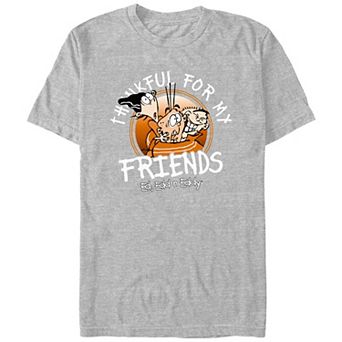 Men's Ed, Edd N Eddy Thankful For My Friends Graphic Tee