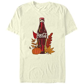 Men's Coca-Cola Autumn Leaves Graphic Tee