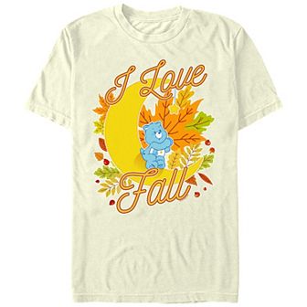 Men's Care Bears I Love Fall Graphic Tee