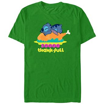 Disney's Lilo & Stitch So Thankful Men's Graphic Tee