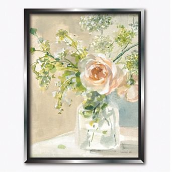 COURTSIDE MARKET Summer Romance Framed Canvas Wall Art