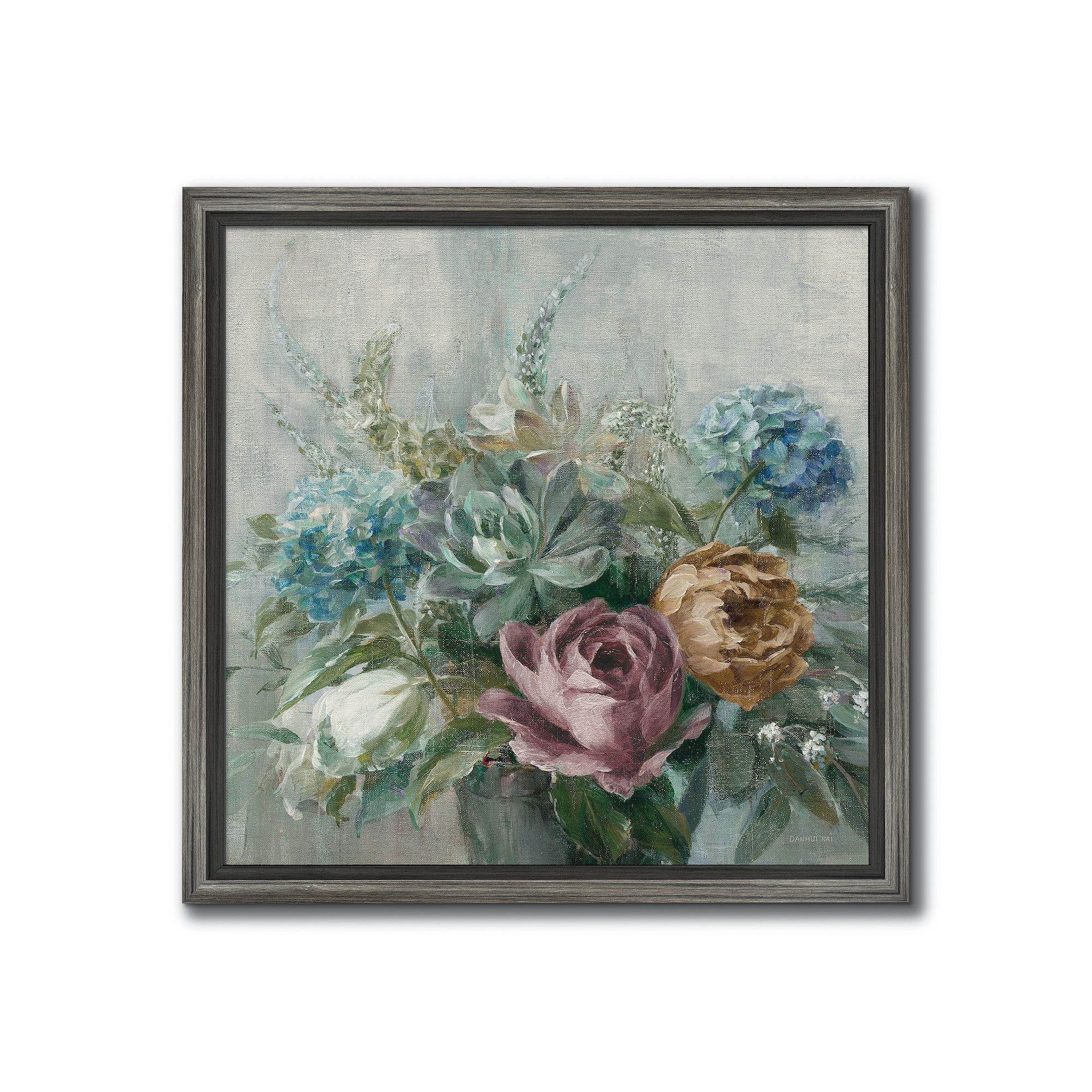 COURTSIDE MARKET Natural Elegance Framed Canvas Wall Art, Multi Color