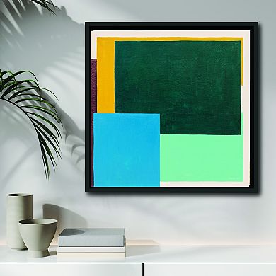 COURTSIDE MARKET Finding My Way I Framed Canvas Wall Art