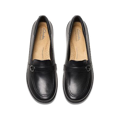 Clarks Cora Amanda Women's Leather Slip-On Shoes