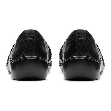 Clarks Cora Amanda Women's Leather Slip-On Shoes