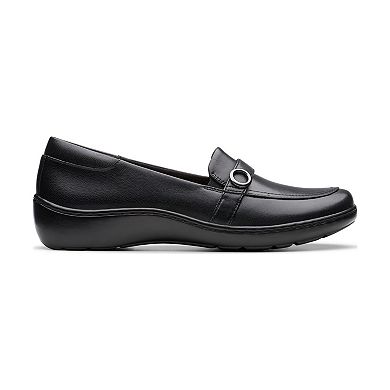 Clarks Cora Amanda Women's Leather Slip-On Shoes