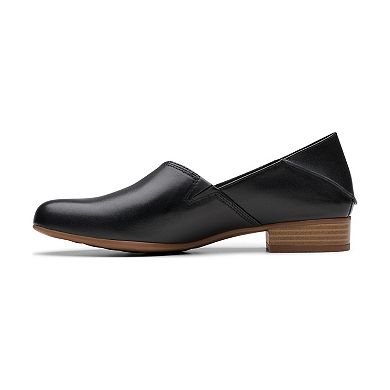 Clarks Juliet Trim Women's Leather Slip-On Shoes