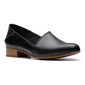 Clarks® Juliet Trim Women's Leather Slip-On Shoes