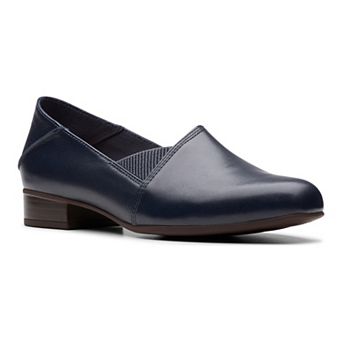 Clarks® Juliet Trim Women's Leather Slip-On Shoes