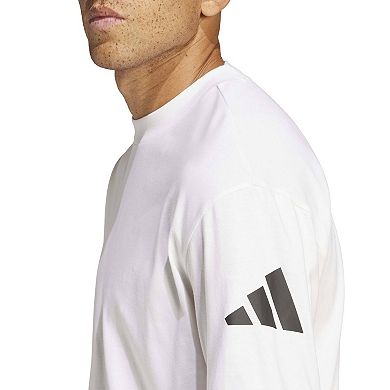 Men's adidas Essentials 3-Bar Loose Sportswear T-Shirt