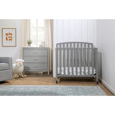 daVinci Dylan Folding Portable 3-in-1 Mini Crib and Twin Bed