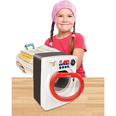 Red Box Toy Electronic Working Washing Machine Toy