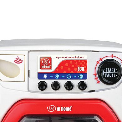 Red Box Toy Electronic Working Washing Machine Toy