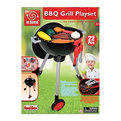 Red Box Toy Light & Sound Barbeque Grill Toy Set